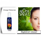 Aromaspray - Assainisseur d'atmosphère aux huiles essentielles - Orange et Palmarosa - 100% pures et naturelles - 100 ml